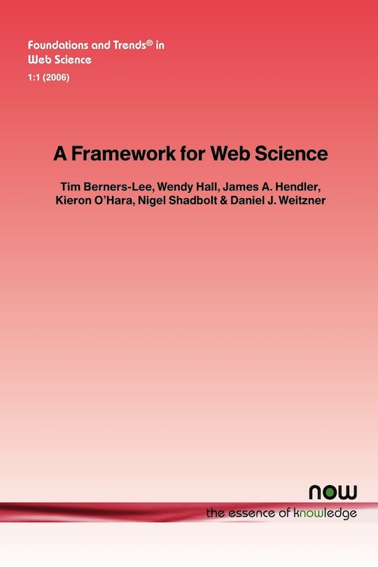 Couverture_A Framework For Web Science