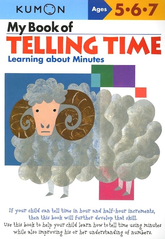 Front cover_My Book Of Telling Time: Learning About Minutes