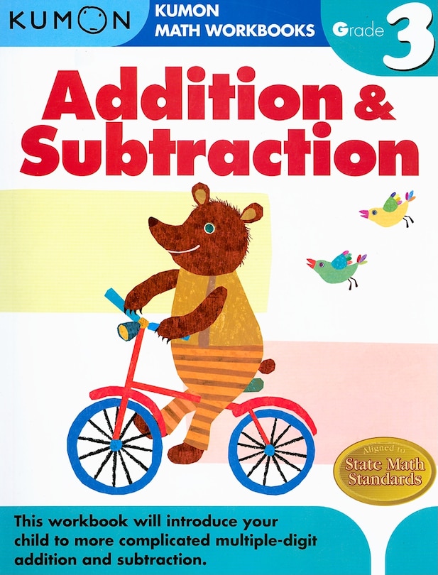 Couverture_Grade 3 Addition & Subtraction