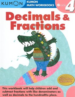 Front cover_Grade 4 Decimals & Fractions
