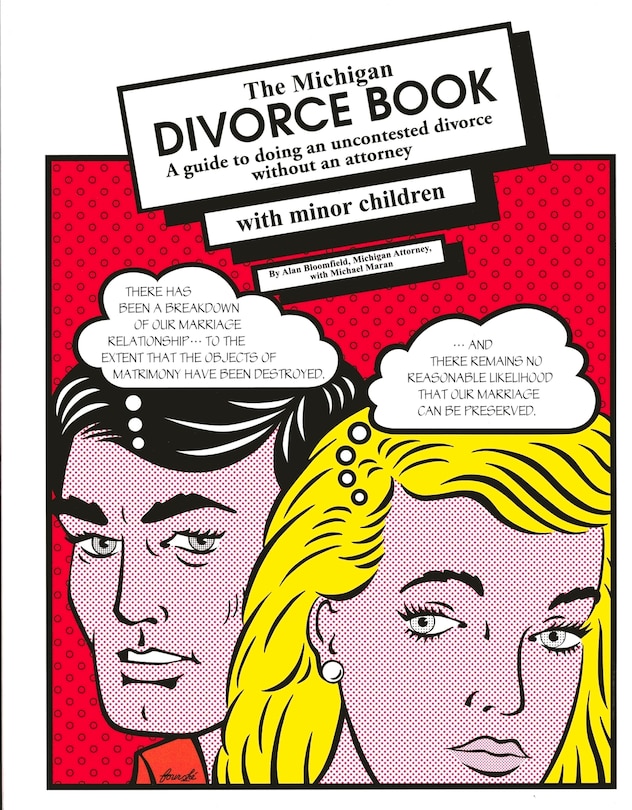 Front cover_The Michigan Divorce Book with Minor Children