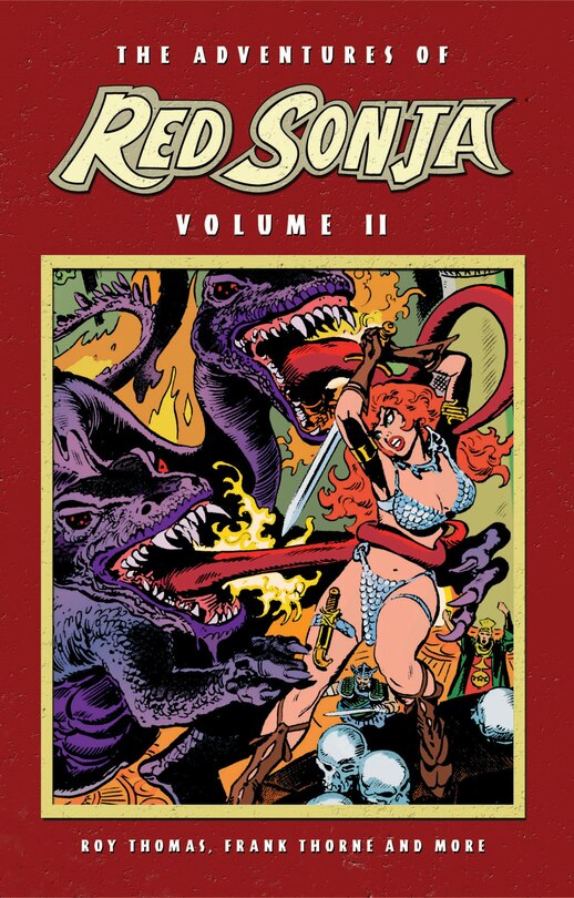 Front cover_The Adventures Of Red Sonja Volume 2