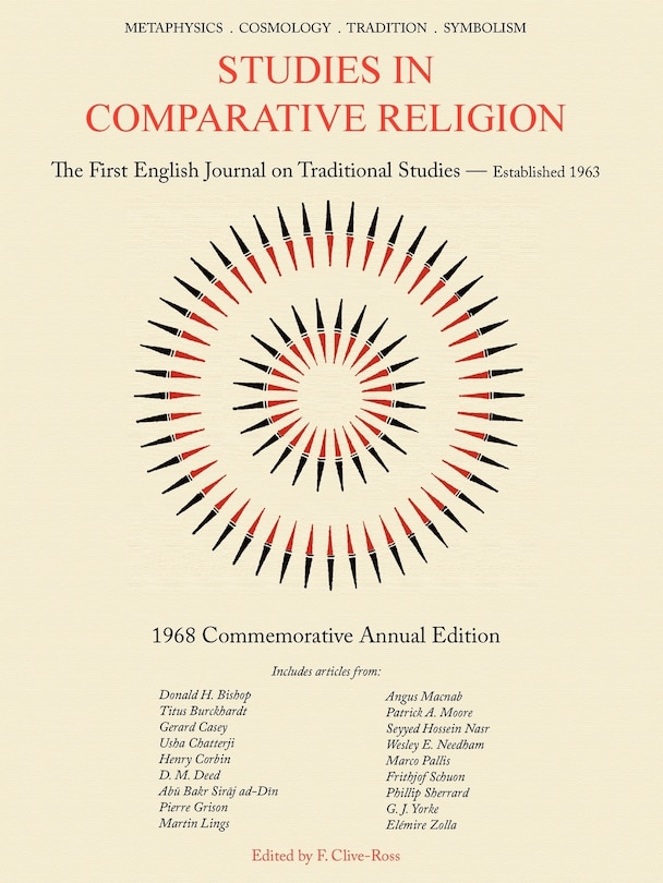 Couverture_Studies in Comparative Religion