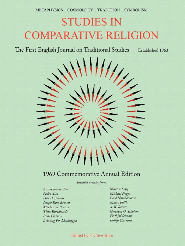 Couverture_Studies in Comparative Religion