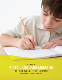 Couverture_First Language Lessons For The Well Trained Mind Lvl 3 Instructo