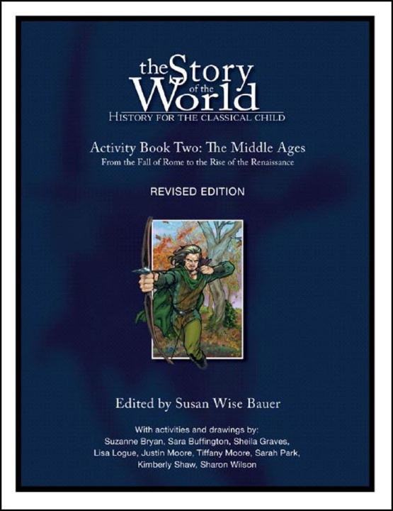 Front cover_Story Of The World #2 Middle Ages Activity Book