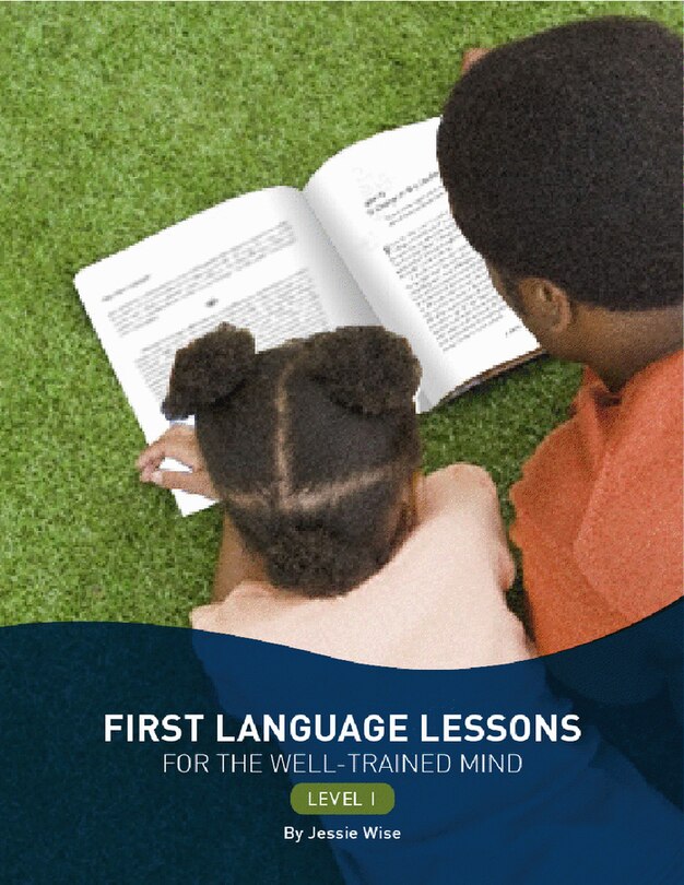 Front cover_First Language Lessons For The Well-trained Mind Level 1-2nd Ed