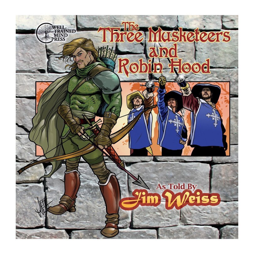 Front cover_The Three Musketeers / Robin Hood