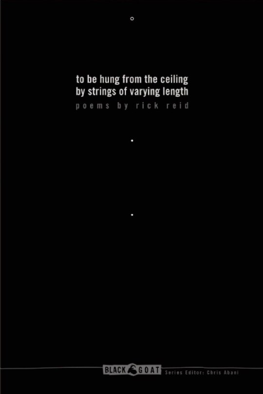 Couverture_To Be Hung from the Ceiling By Strings of Varying Length