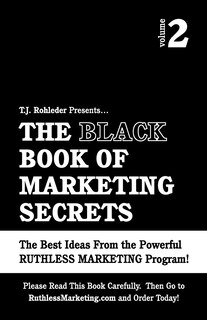 Front cover_The Black Book of Marketing Secrets, Vol. 2