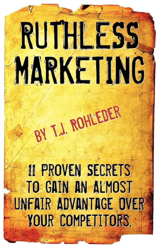 Front cover_Ruthless Marketing