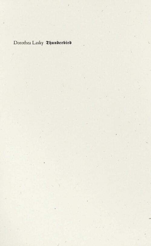 Front cover_Thunderbird