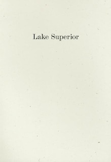 Front cover_Lake Superior