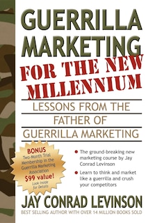 Couverture_Guerrilla Marketing For The New Millennium
