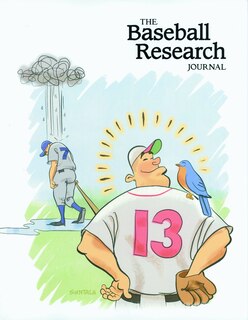 Front cover_The Baseball Research Journal (BRJ), Volume 34