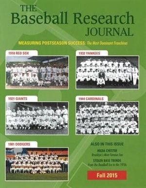 Baseball Research Journal (BRJ), Volume 44 #2