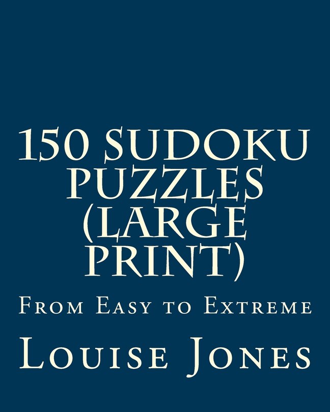 Couverture_150 Sudoku Puzzles (Large Print)