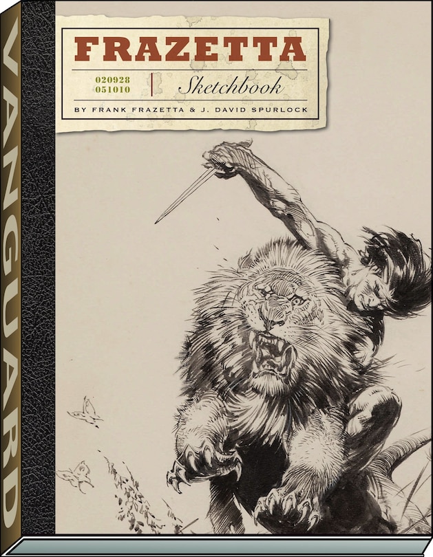 Couverture_Frazetta Sketchbook (vol I)
