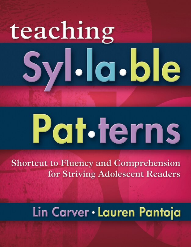 Front cover_Teaching Syllable Patterns