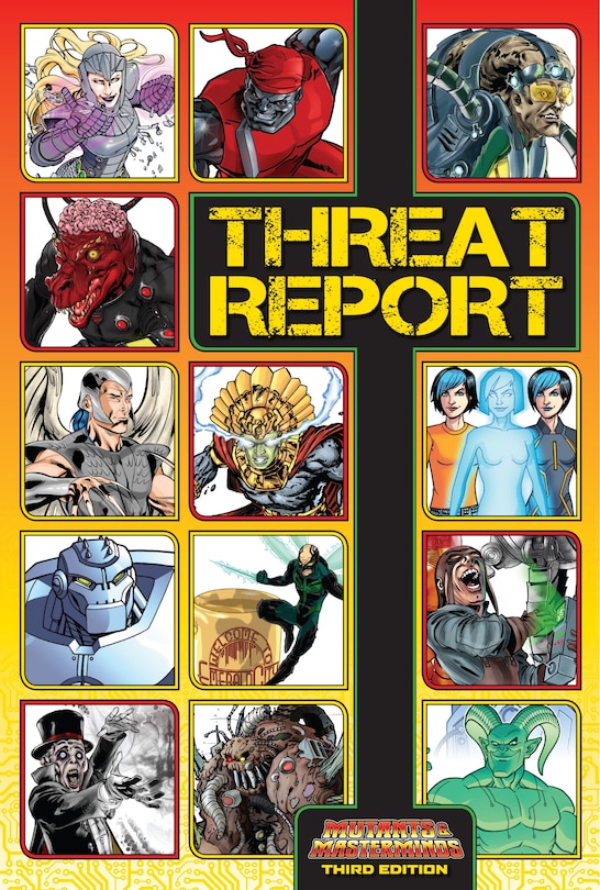 Front cover_Mutants & Masterminds RPG: Threat Report