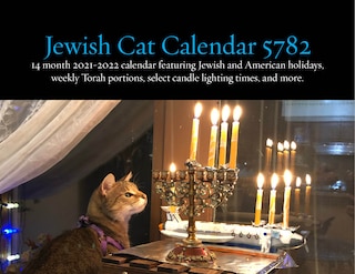 Front cover_Jewish Cats Calendar 5782
