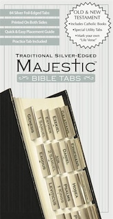 Front cover_Majestic Traditional Silver-edged Bible Tabs