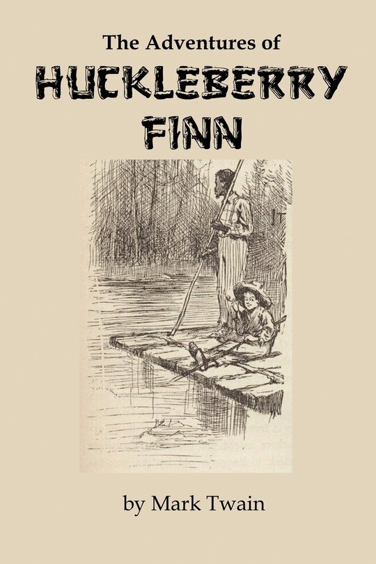 Front cover_The Adventures Of Huckleberry Finn