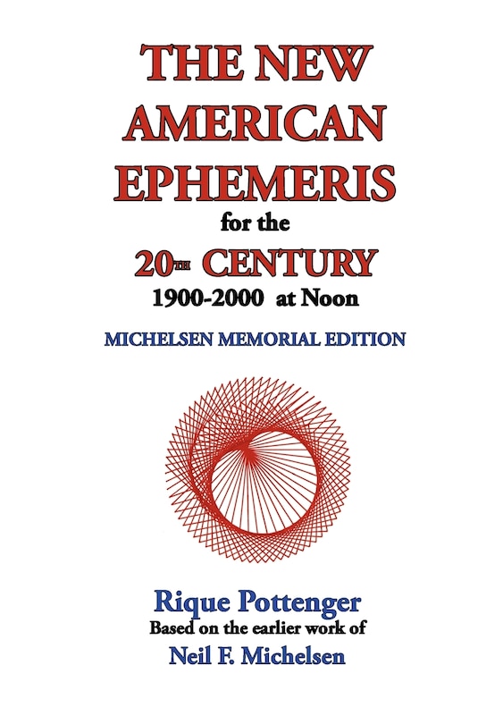 Front cover_The New American Ephemeris for the 20th Century, 1900-2000 at Noon