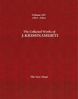 Front cover_The Collected Works of J.Krishnamurti -Volume XIV 1963-1964