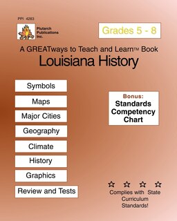 Couverture_Louisiana History Grades 5-8