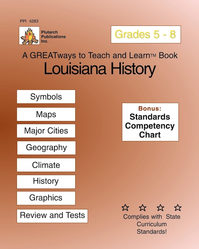 Couverture_Louisiana History Grades 5-8