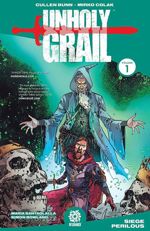 Front cover_Unholy Grail Vol. 1