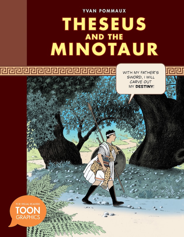 Front cover_Theseus and the Minotaur (A Toon Graphic)