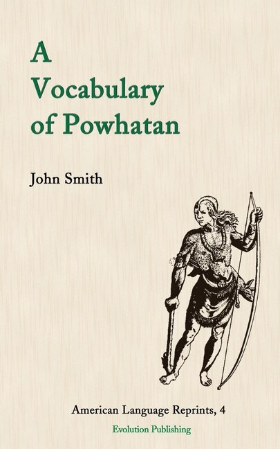 Front cover_A Vocabulary of Powhatan