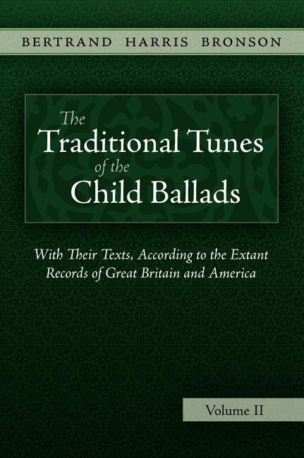 Front cover_The Traditional Tunes of the Child Ballads, Vol 2