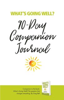 Front cover_What's Going Well? Journal