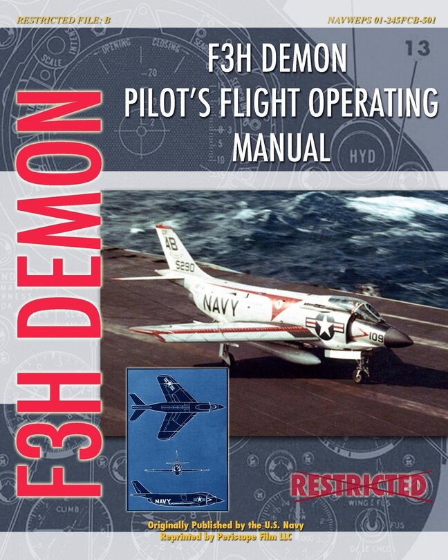 Couverture_F3H Demon Pilot's Flight Operating Instructions