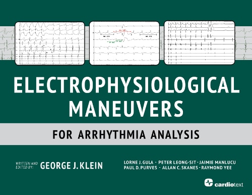 Front cover_Electrophysiological Maneuvers For Arrhythmia Analysis