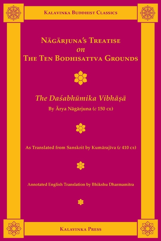 Couverture_Nagarjuna's Treatise on the Ten Bodhisattva Grounds