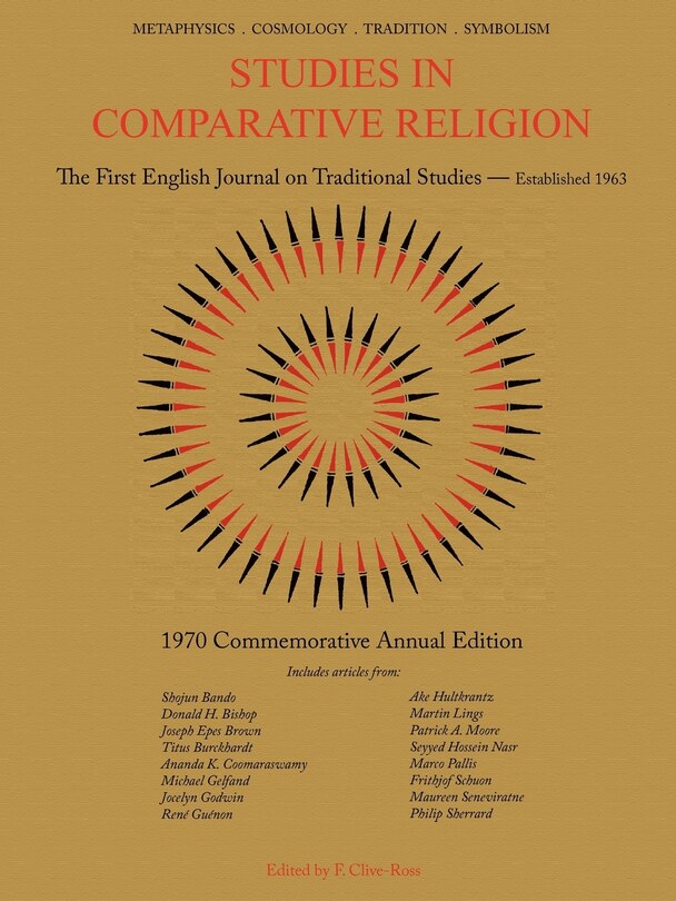 Front cover_Studies in Comparative Religion