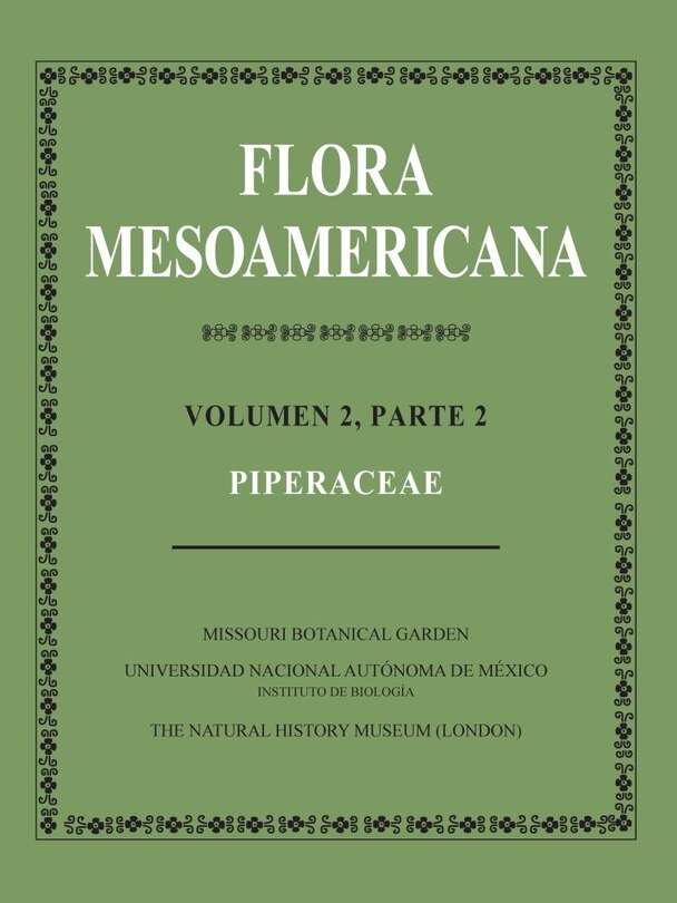 Couverture_Flora Mesoamericana, Volumen 2, Parte 2
