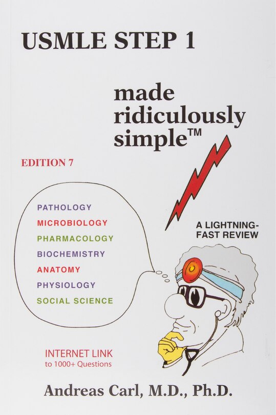 Couverture_Usmle Step 1 Made Ridiculously Simple