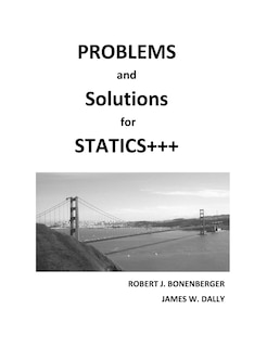 Front cover_PROBLEMS and SOLUTIONS for STATICS+++