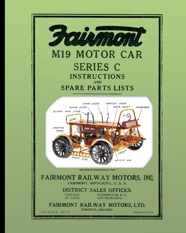 Front cover_Fairmont M19 Motor Car Series C