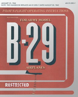 Couverture_Pilot's Flight Operating Instructions for Army Model B-29 Airplanes