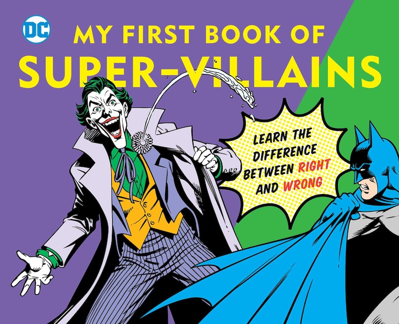 Front cover_DC Super Heroes: My First Book of Super-Villains