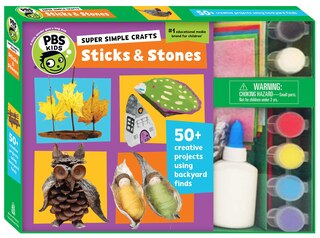 Front cover_Super Simple Crafts: Sticks and Stones