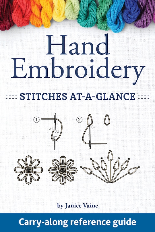 Front cover_Hand Embroidery Stitches At-a-glance
