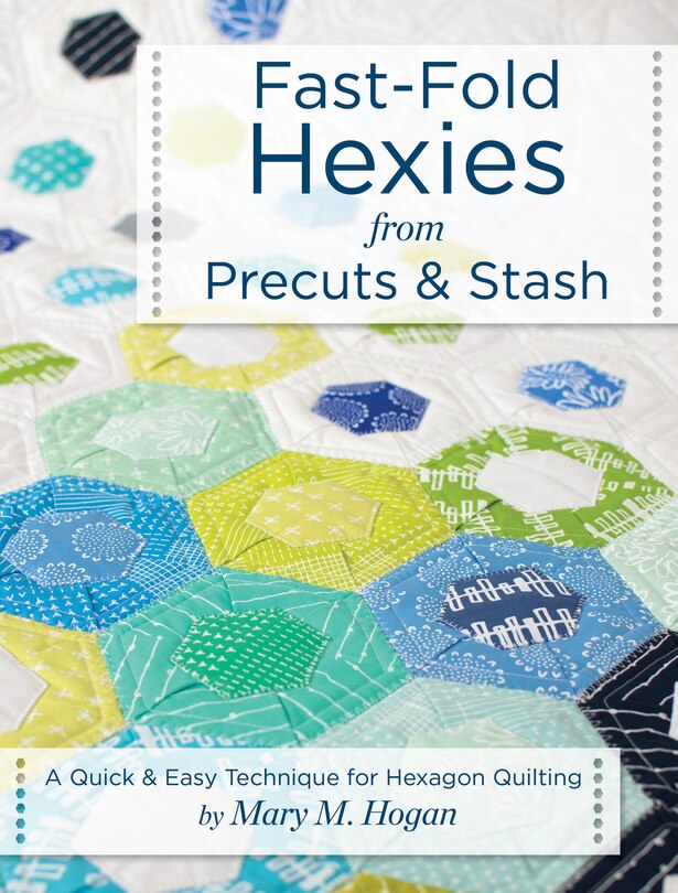 Couverture_Fast-fold Hexies From Pre-cuts & Stash