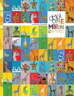 Front cover_One Million Giraffes Coloring Book
